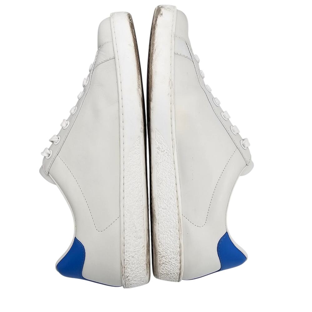 Gucci Ace Sneaker Disney Ducks Blue White Leather Low Top Lace Up Size 39 US 9 - Picture 7 of 12